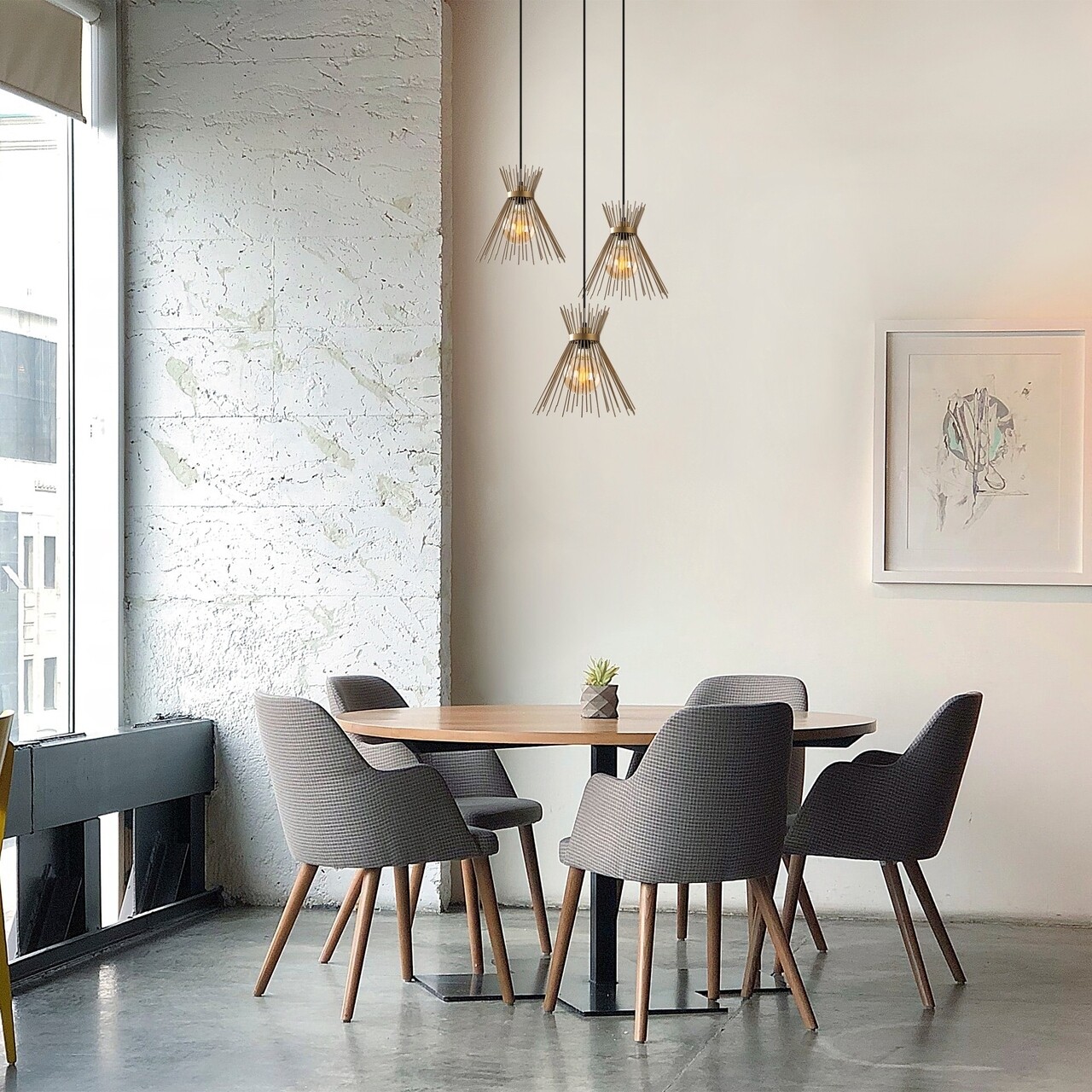Candelabru, Opviq, Kirpi - 3086, E27, 40W, metal - imagine 6